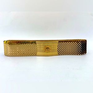 Vintage Gold Tone Stretchy Scales Belt (1 3/4” width)